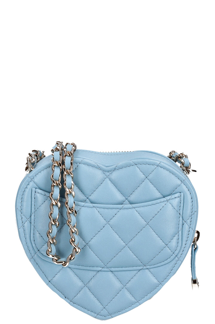 CHANEL Heart Bag Baby Blue 2022