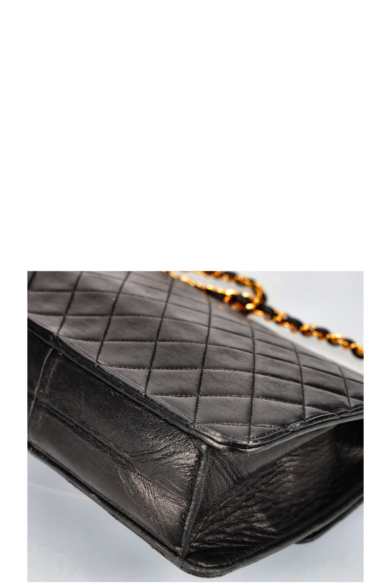 CHANEL Single Flap Bag Black