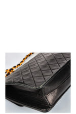 CHANEL Single Flap Bag Black