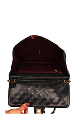 CHANEL Single Flap Bag Black