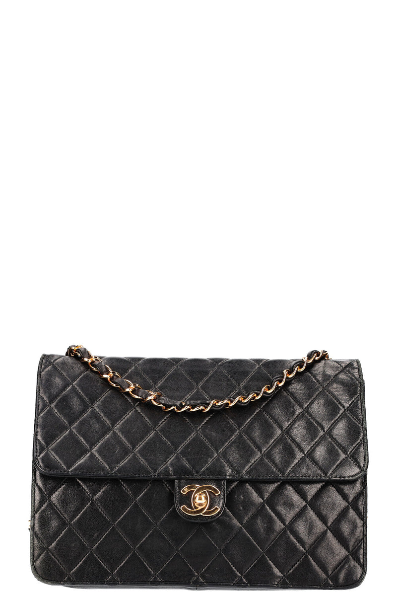 CHANEL Single Flap Bag Black
