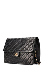 CHANEL Single Flap Bag Black