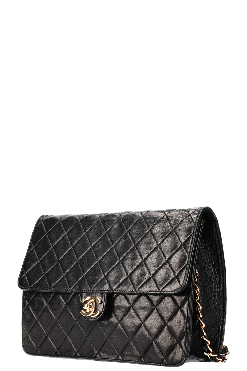 CHANEL Single Flap Bag Black