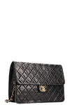 CHANEL Single Flap Bag Black