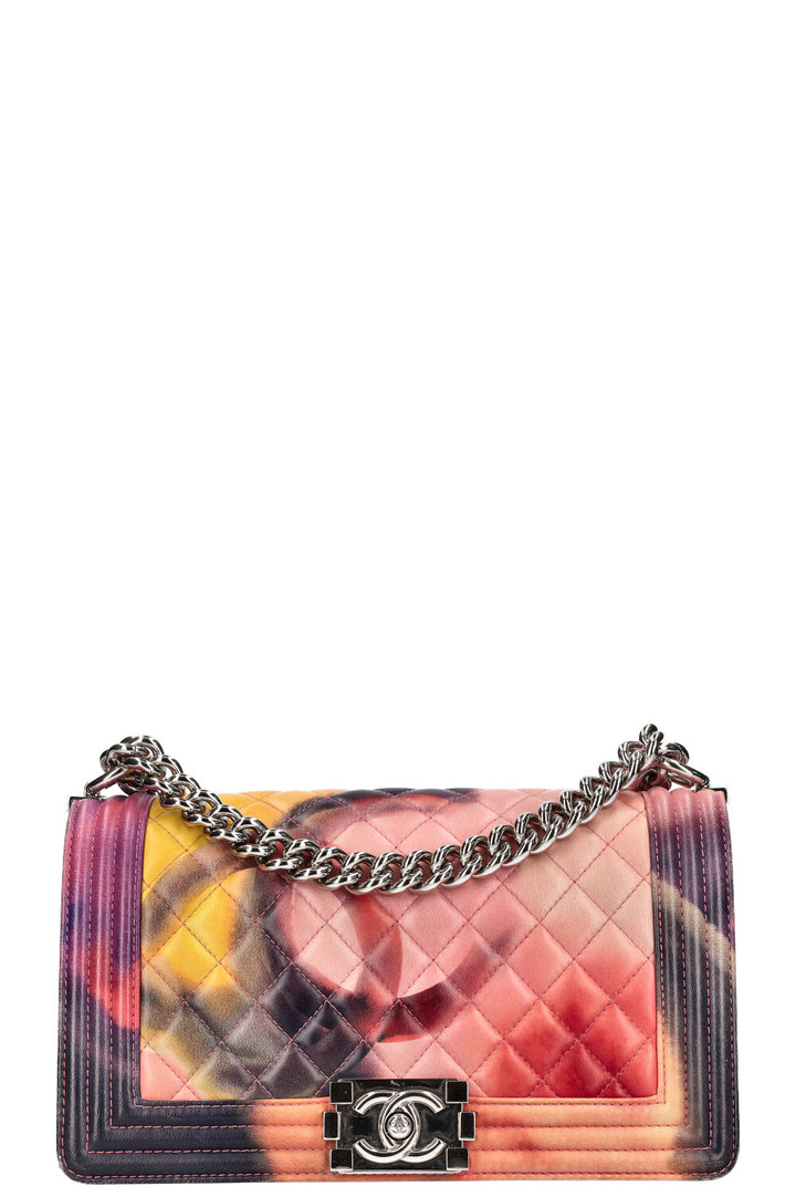 CHANEL Flower Power Boy Bag Limited Edition