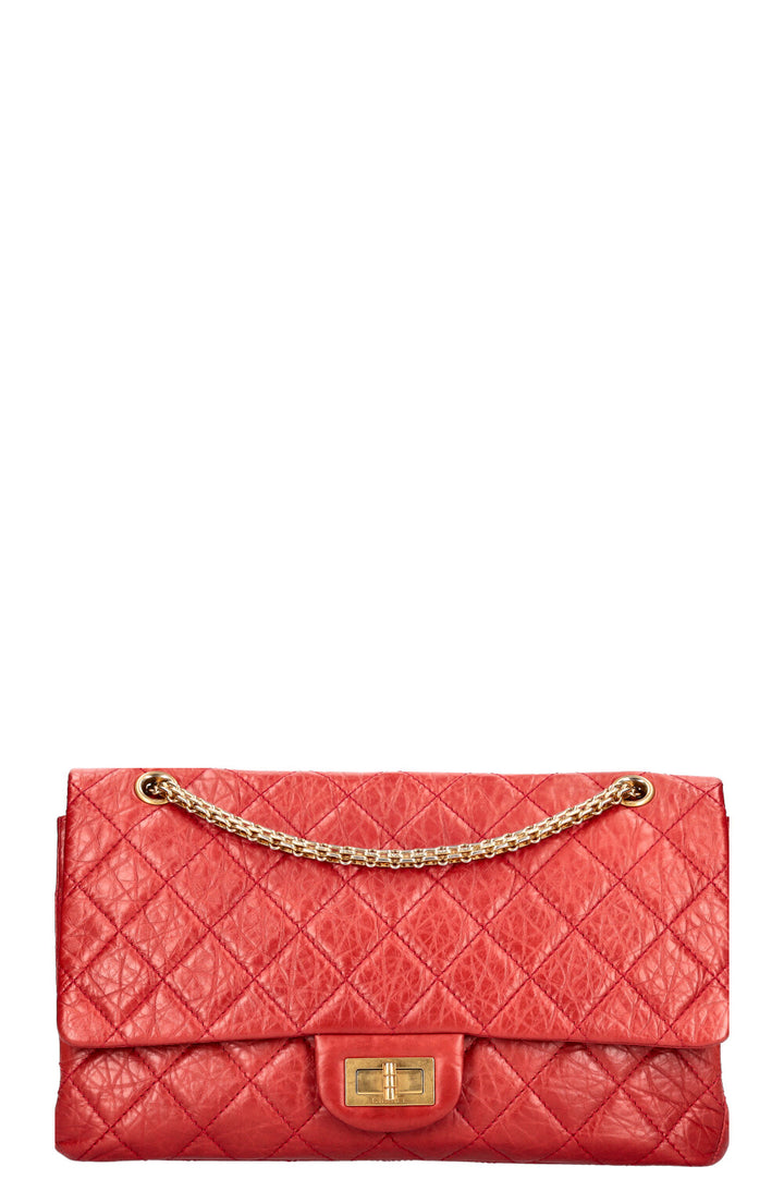 CHANEL 2.55 Large Red 2011