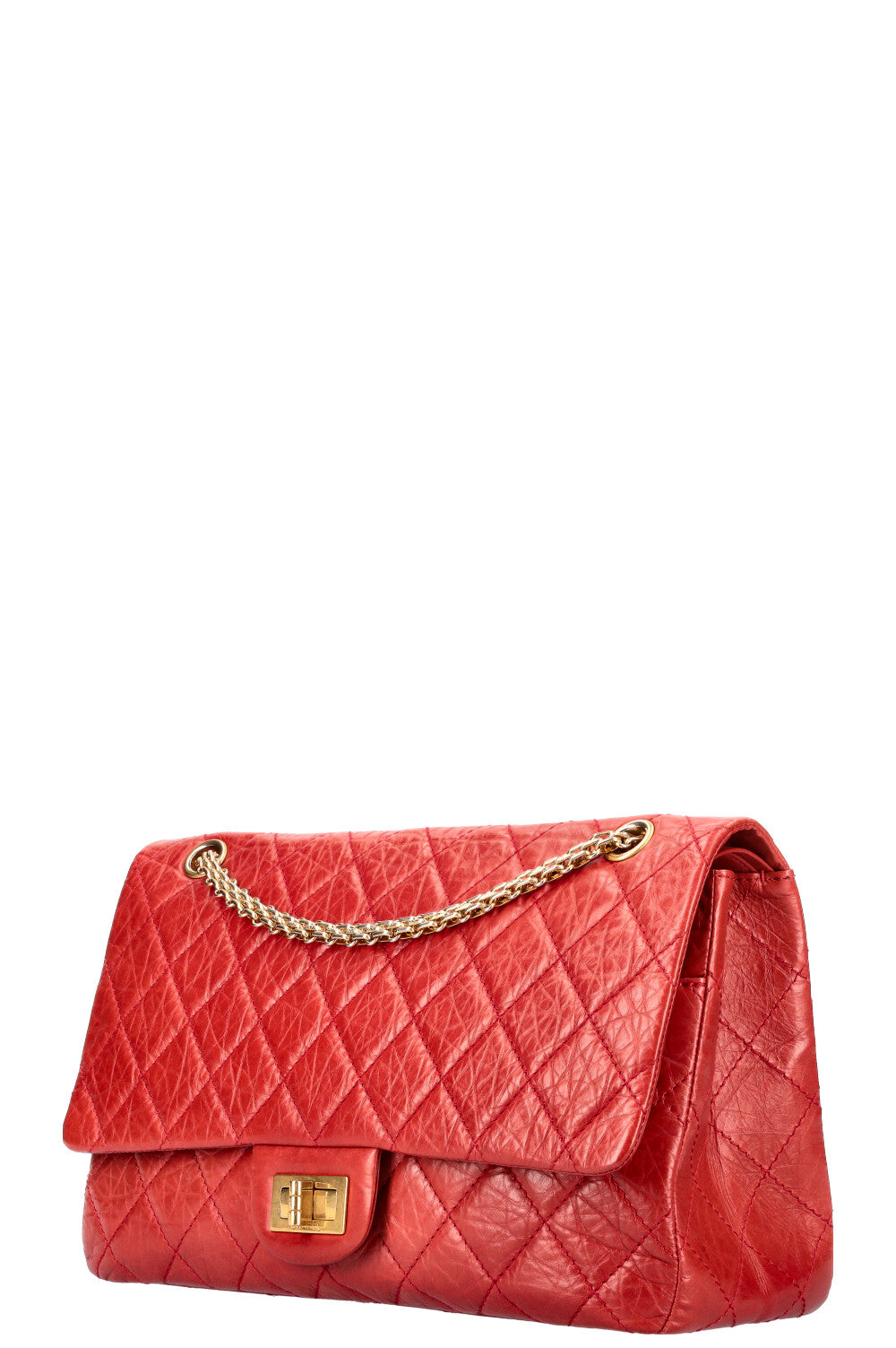 CHANEL 2.55 Large Red 2011