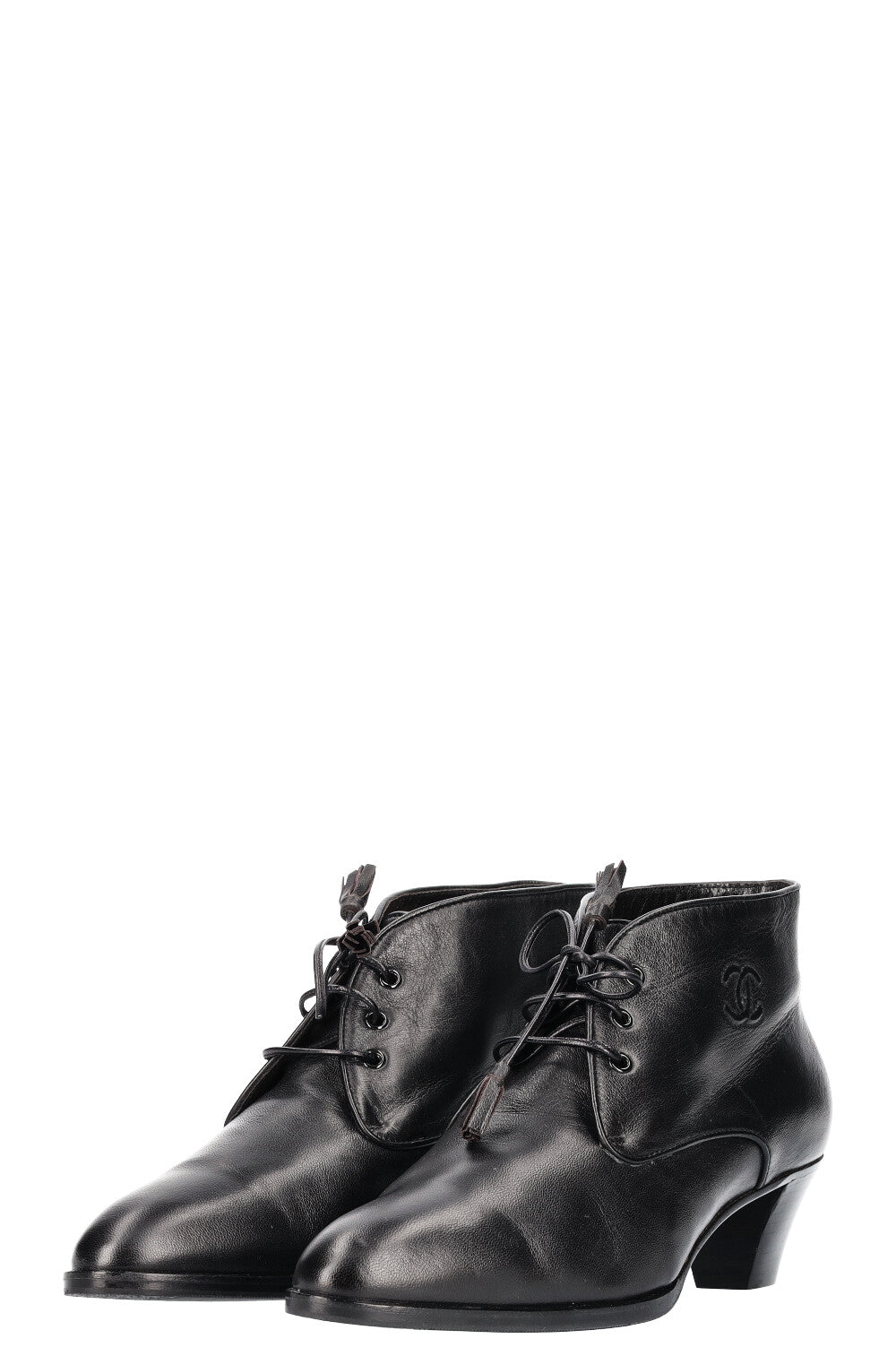 CHANEL Heels Black