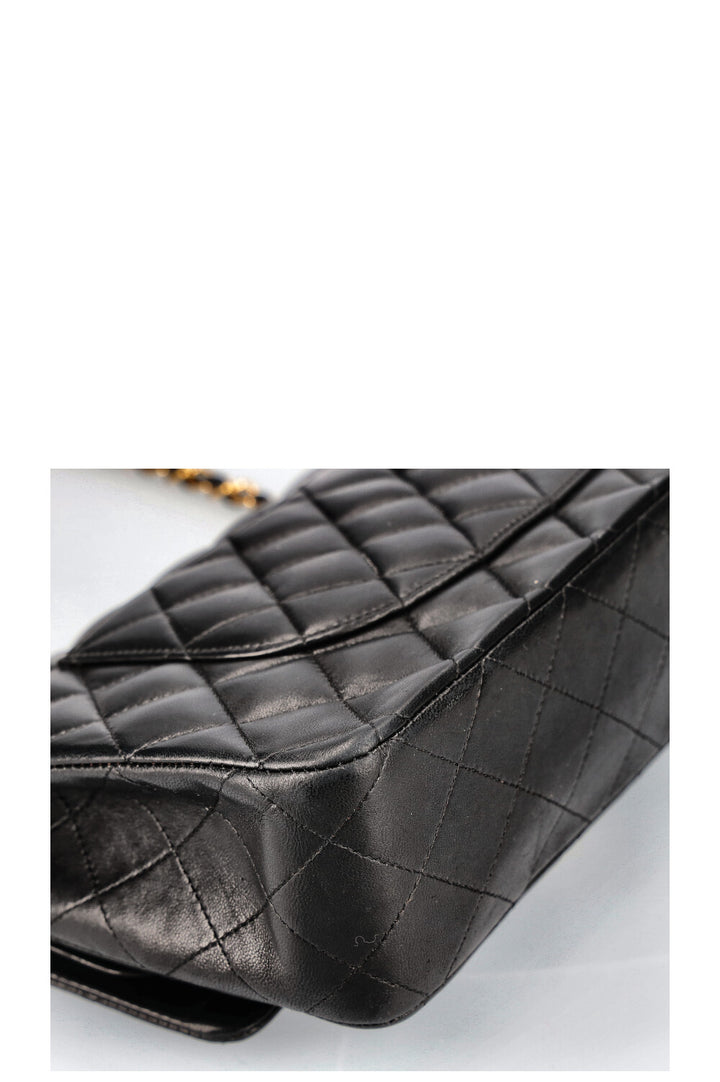 CHANEL Double Flap Bag Black Medium 2011