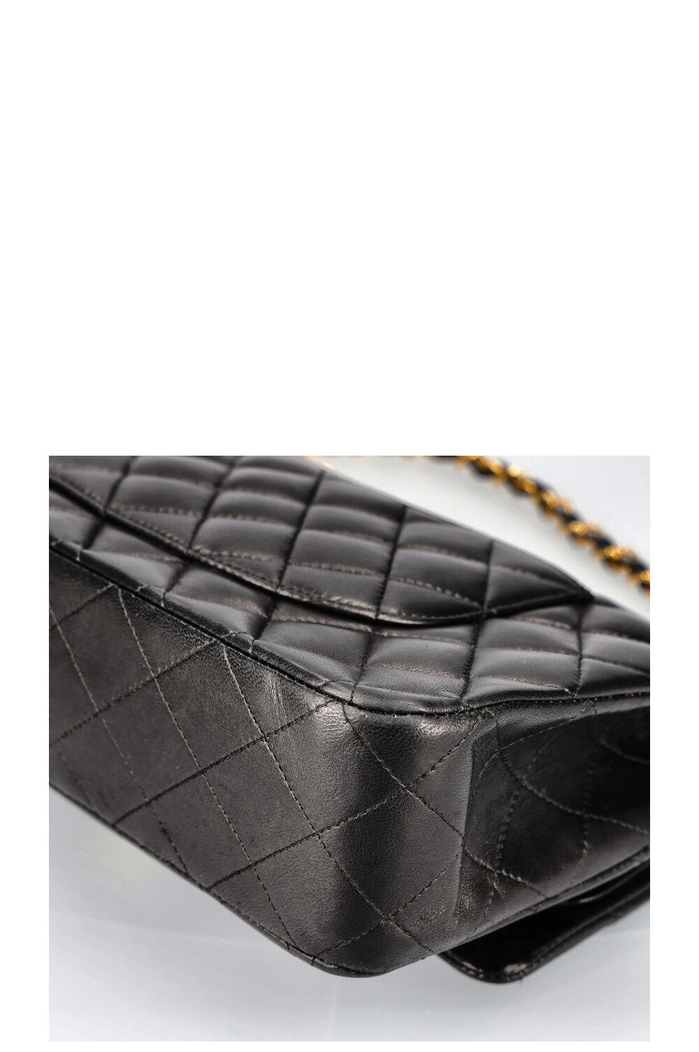CHANEL Double Flap Bag Black Medium 2011