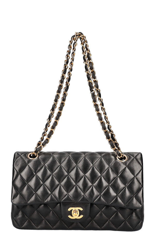 CHANEL Double Flap Bag Black Medium 2011