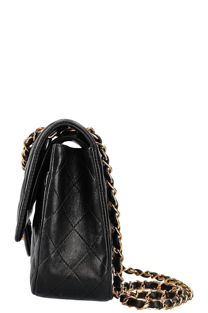 CHANEL Double Flap Bag Black Medium 2011
