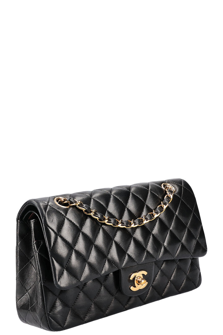 CHANEL Double Flap Bag Black Medium 2011