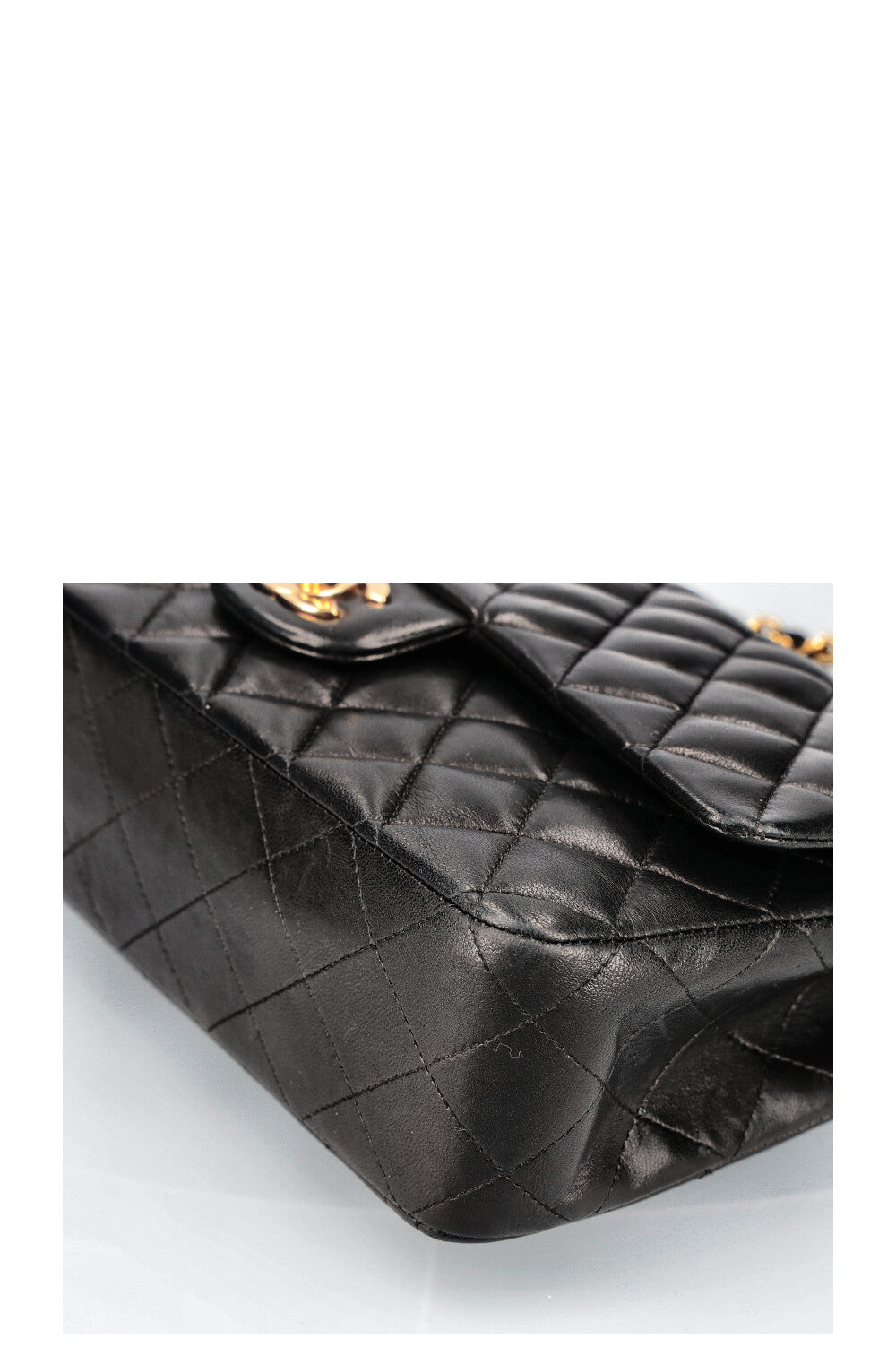 CHANEL Double Flap Bag Black Medium 2011