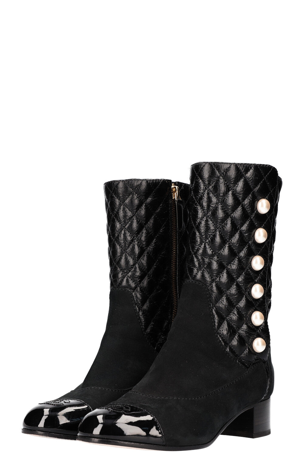 CHANEL Pearl Boots