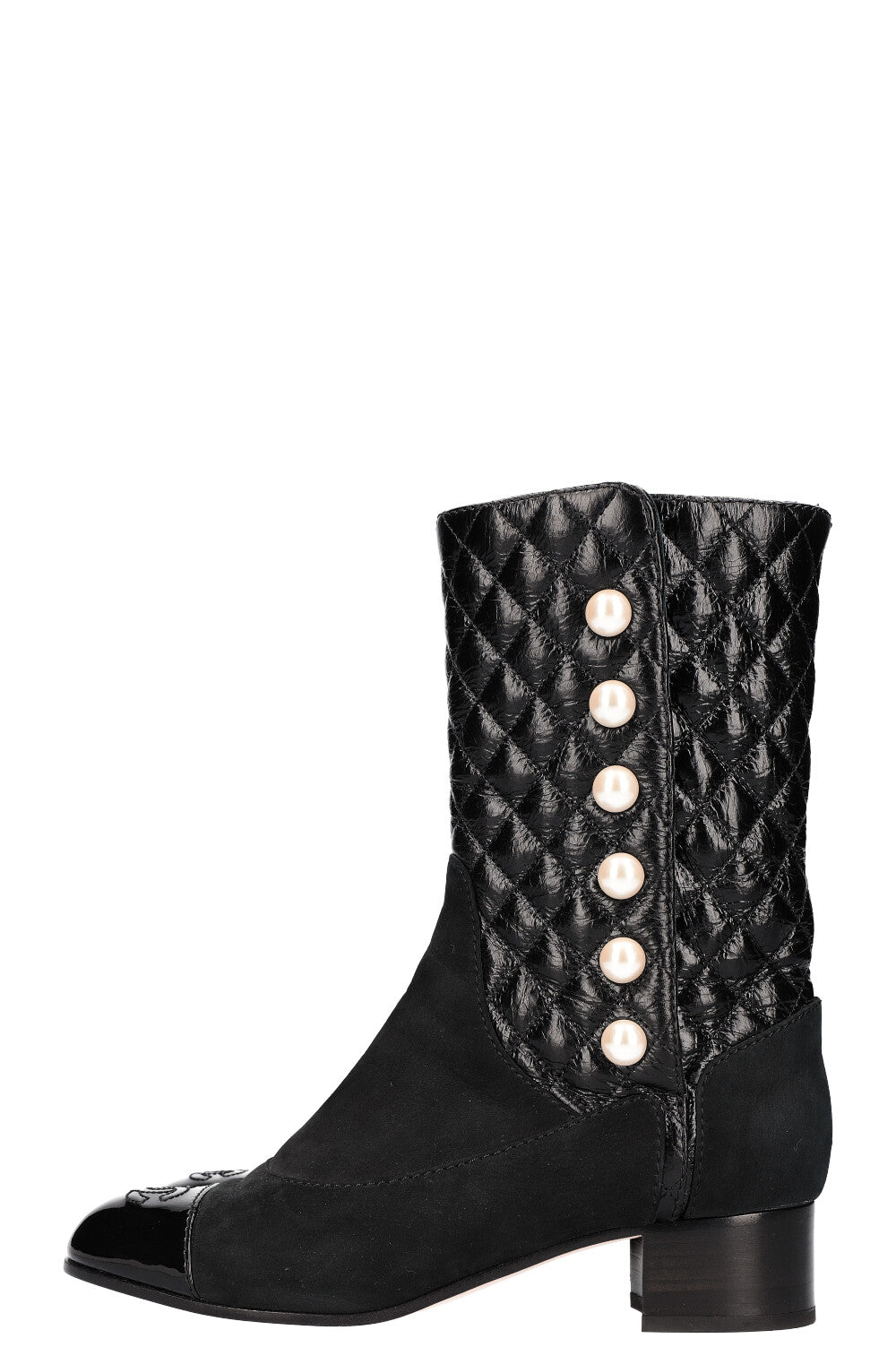 CHANEL Pearl Boots