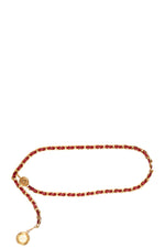 Chanel Chain Belt Red