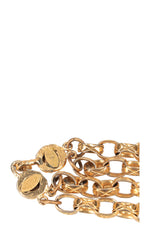 CHANEL Matelassé Chain Necklace Gold