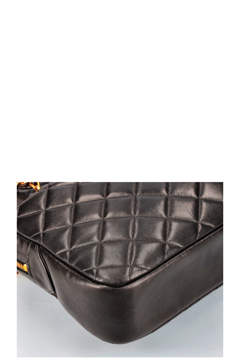 CHANEL Camera Bag Quilted Black
