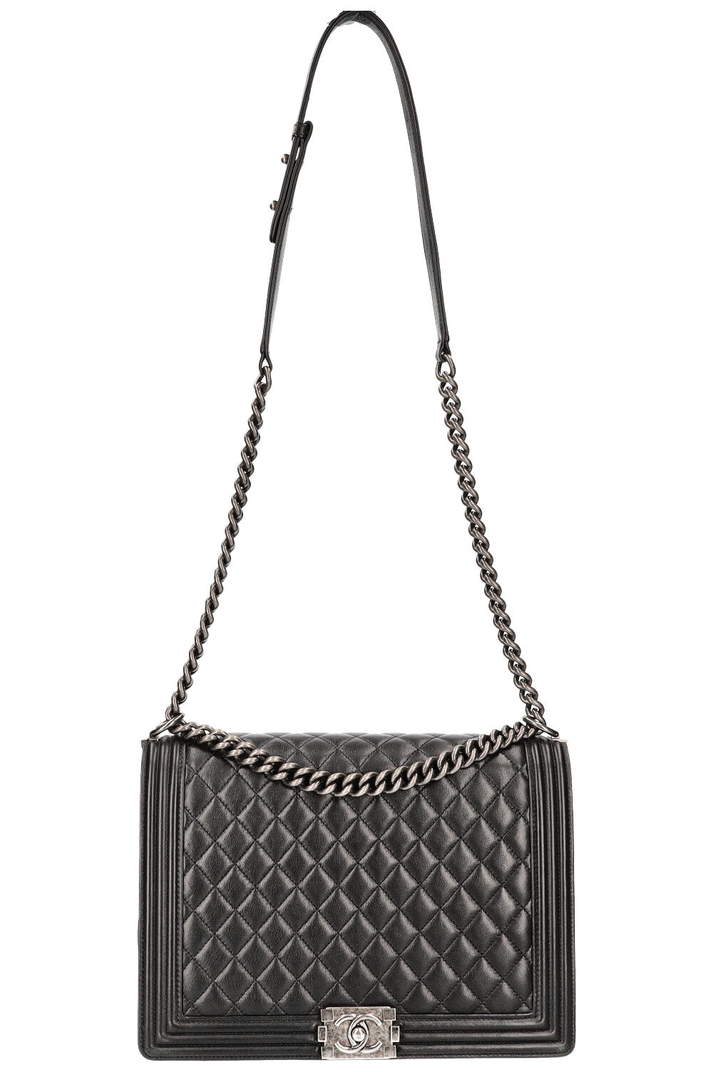 Sac chanel boy noir on sale