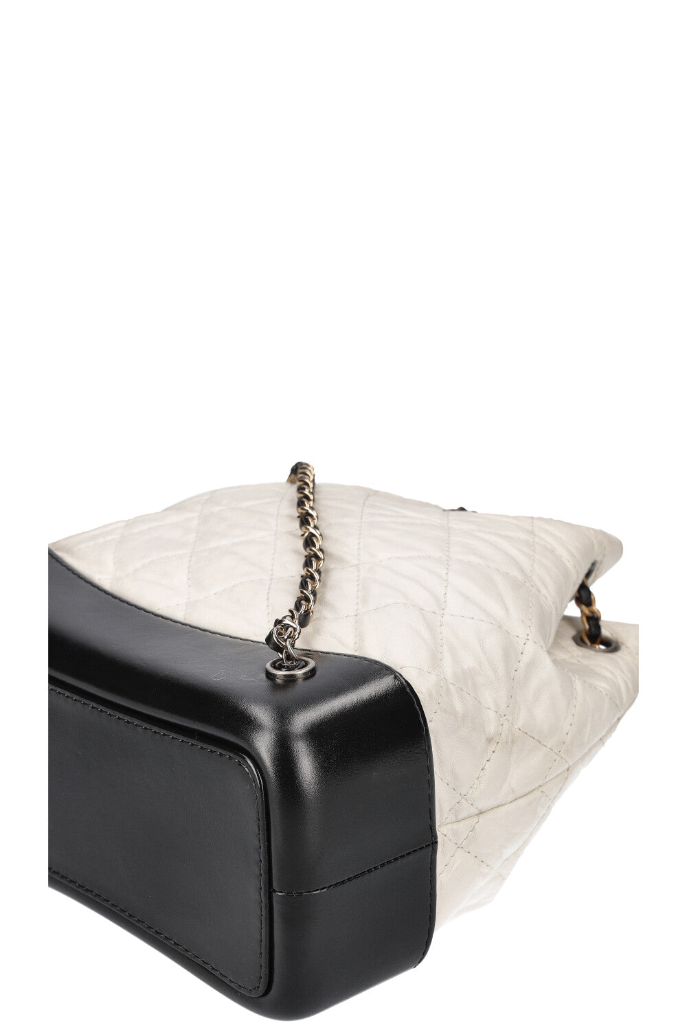 Chanel gabrielle backpack discount white