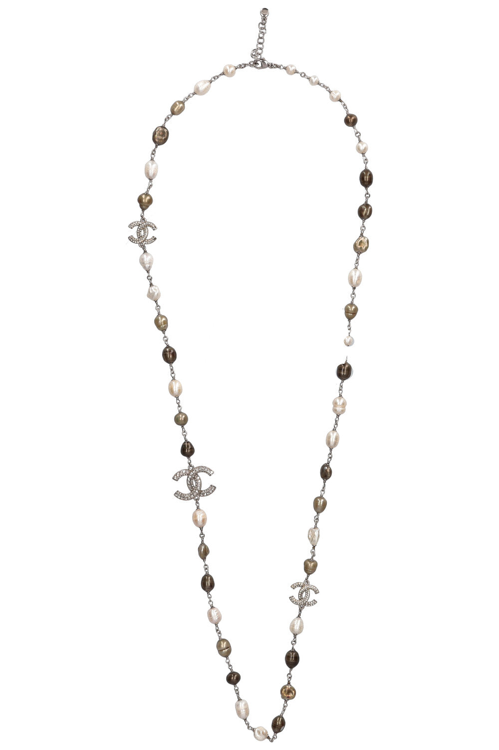 CHANEL Necklace Pearls 2012P