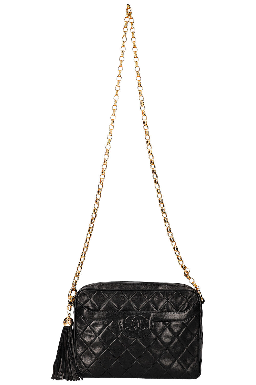 CHANEL Vintage Camera Bag Black