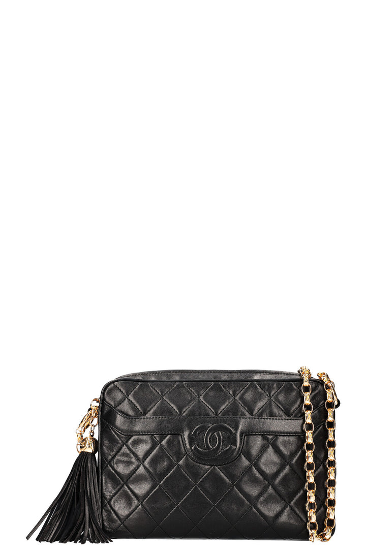 CHANEL Vintage Camera Bag Black