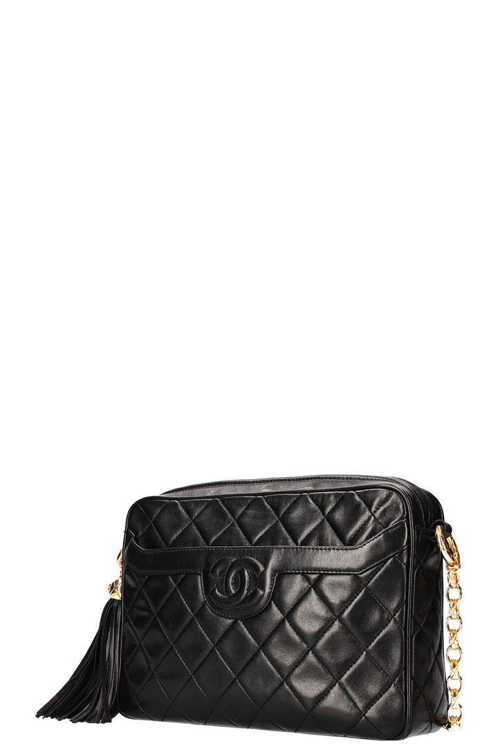 CHANEL Vintage Camera Bag Black