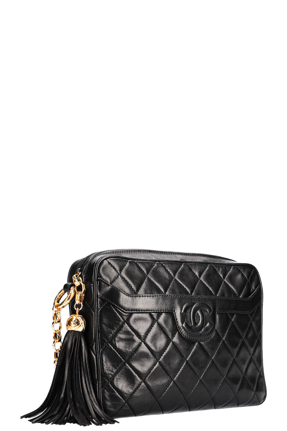 CHANEL Vintage Camera Bag Black