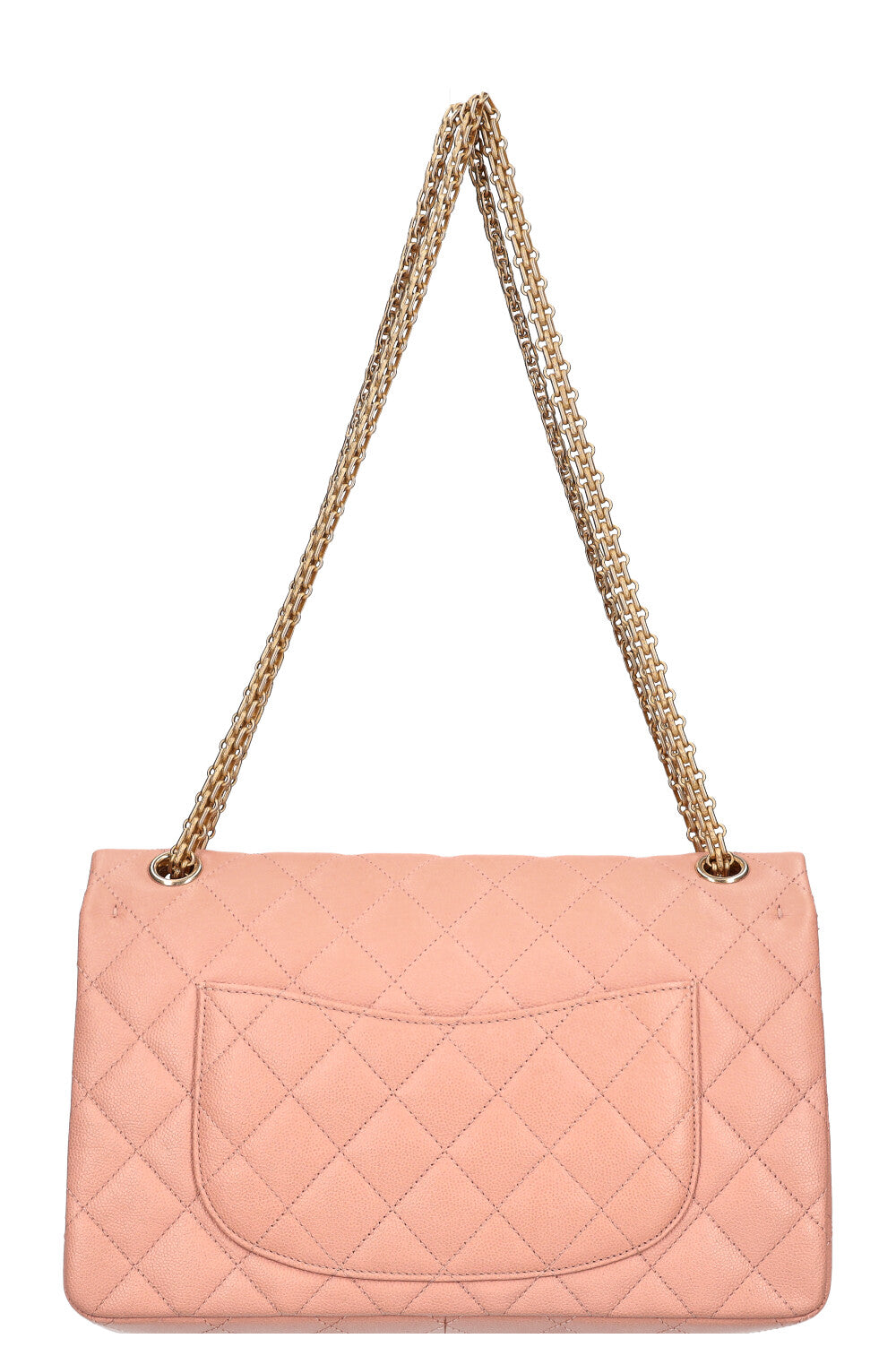 CHANEL 2.55 Reissue Double Flap Bag Caviar Pink
