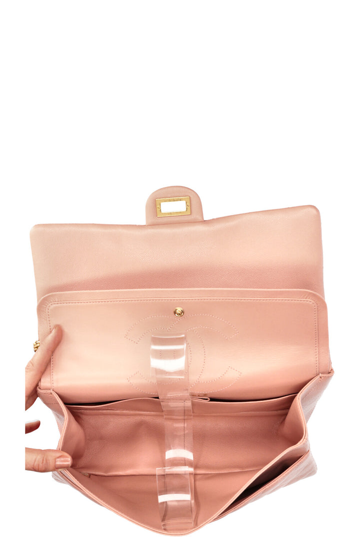 CHANEL 2.55 Reissue Double Flap Bag Caviar Pink