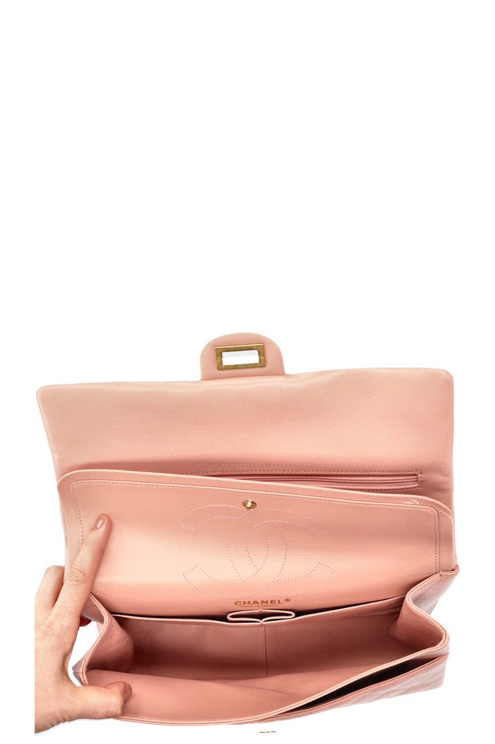 CHANEL 2.55 Reissue Double Flap Bag Caviar Pink