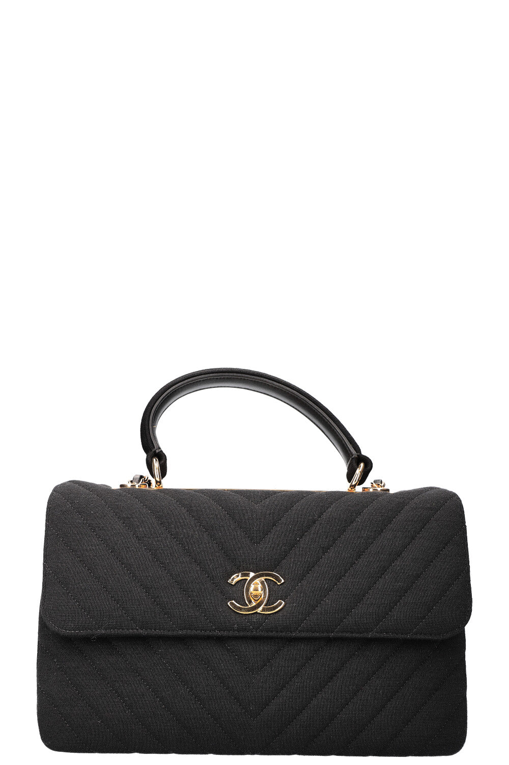 Chanel chevron trendy best sale