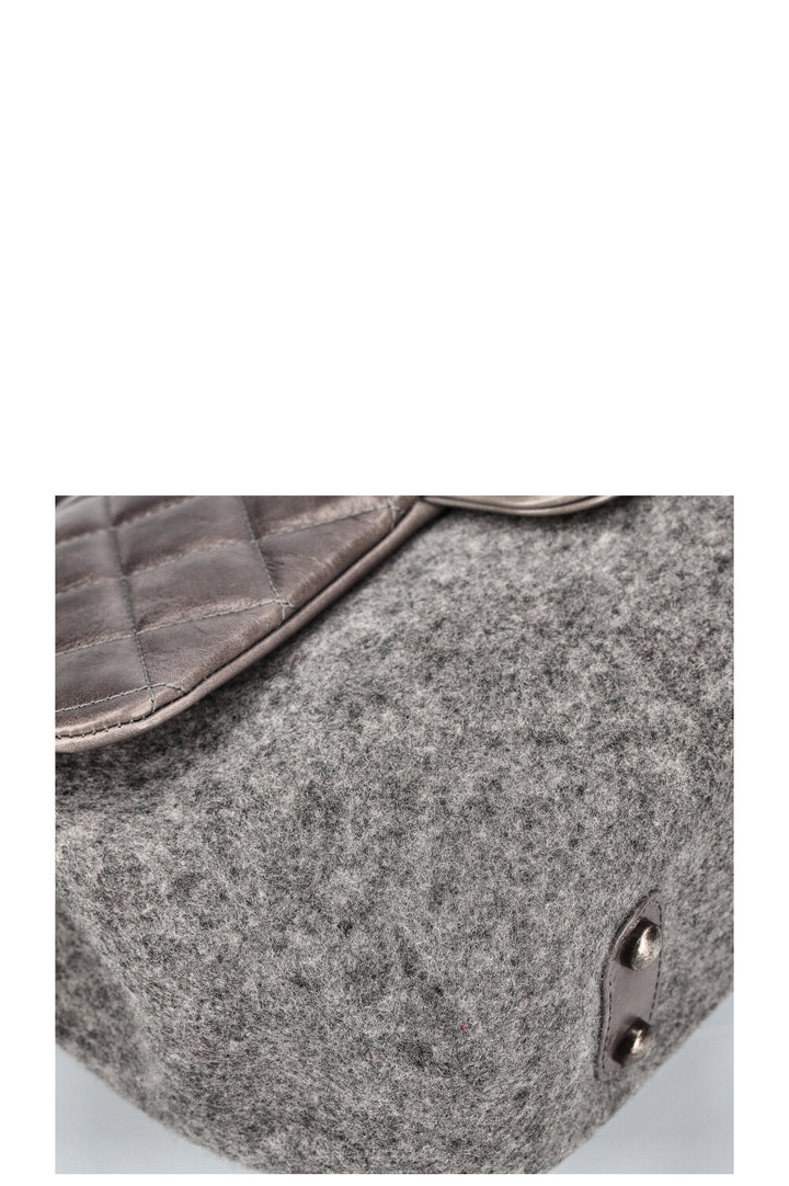 CHANEL Flap Bag Felt Paris-Salzburg