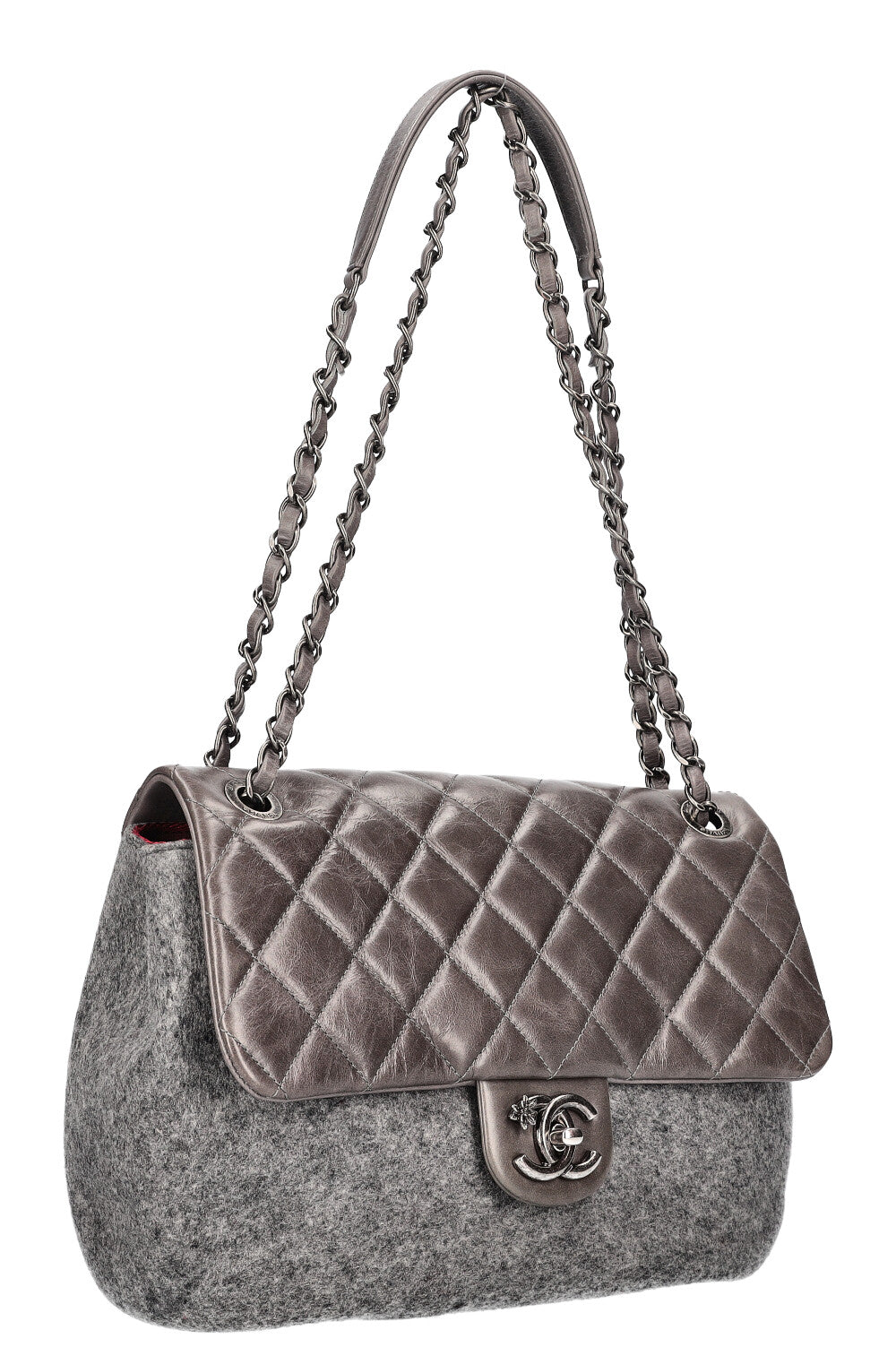 CHANEL Flap Bag Felt Paris-Salzburg
