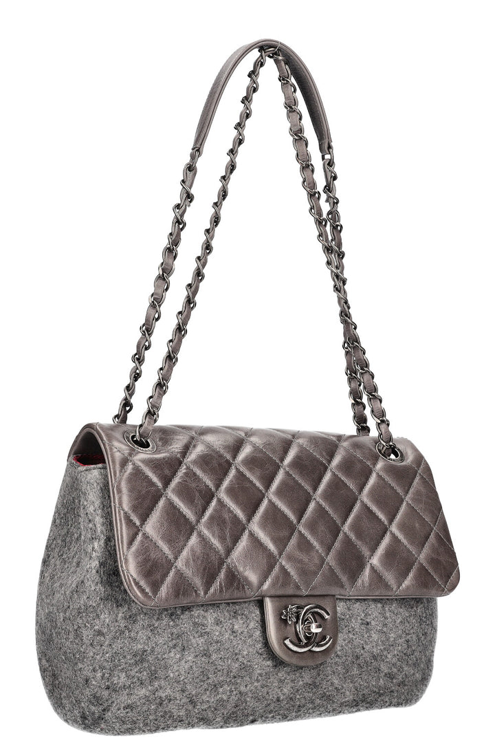 CHANEL Flap Bag Felt Paris-Salzburg