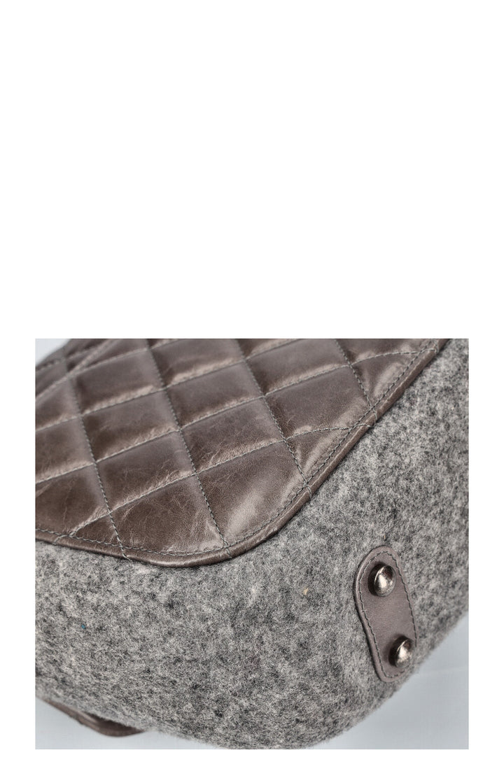 CHANEL Flap Bag Felt Paris-Salzburg