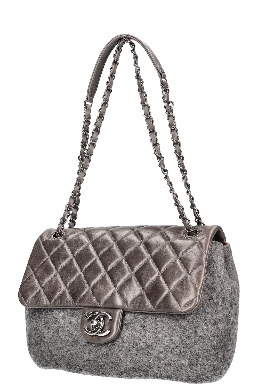 CHANEL Flap Bag Felt Paris-Salzburg