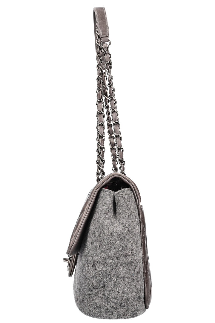 CHANEL Flap Bag Felt Paris-Salzburg