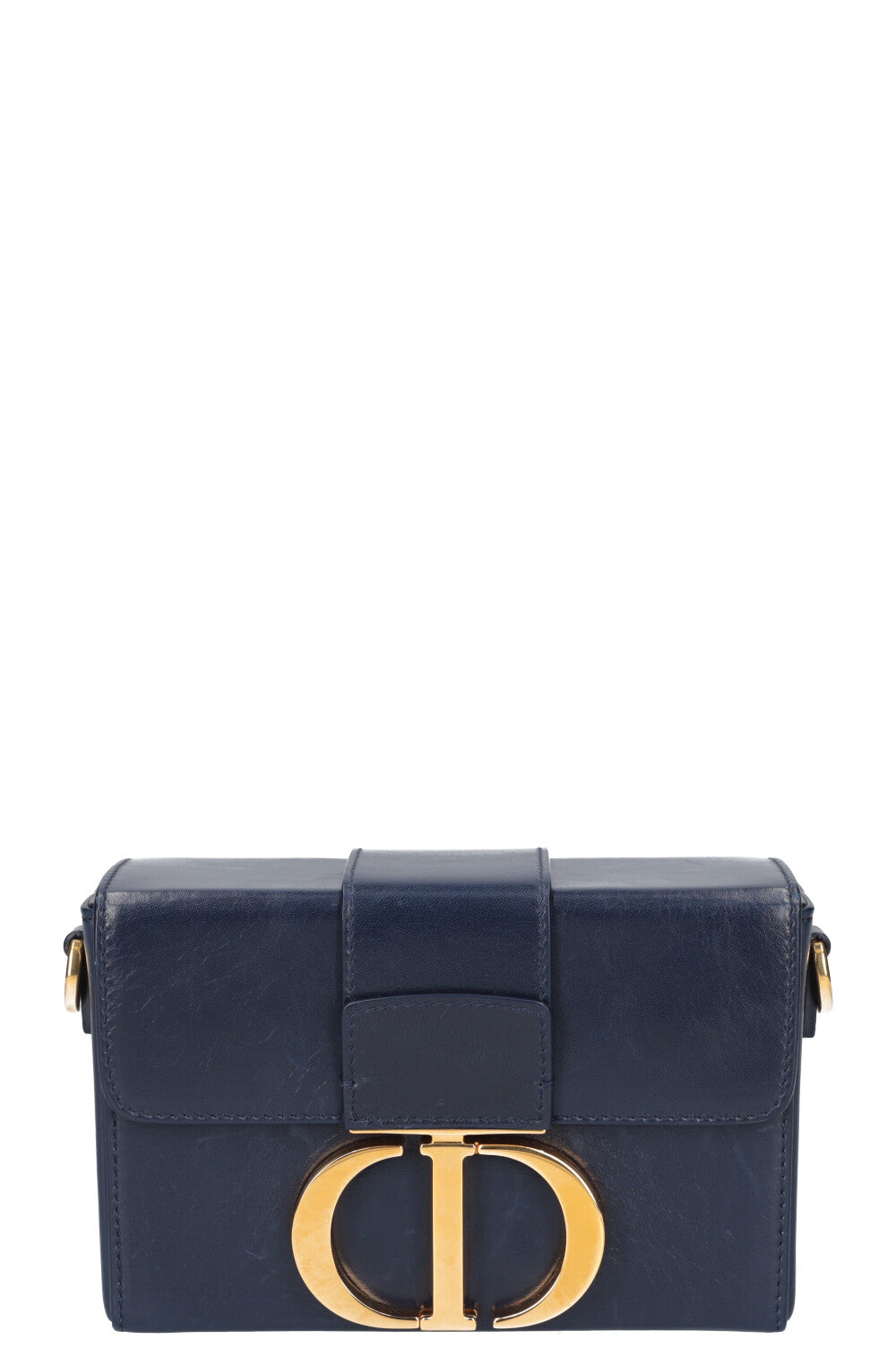 CHRISTIAN DIOR 30 Montaigne Box Bag Navy blue