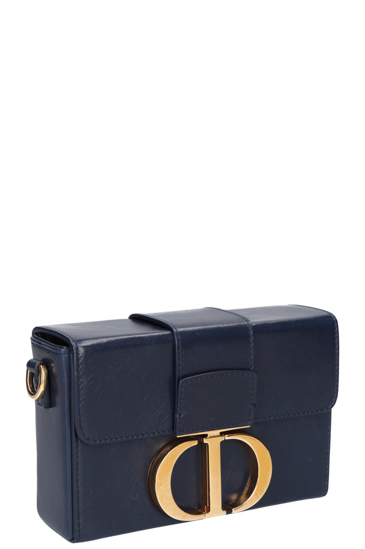 CHRISTIAN DIOR 30 Montaigne Box Bag Navy blue