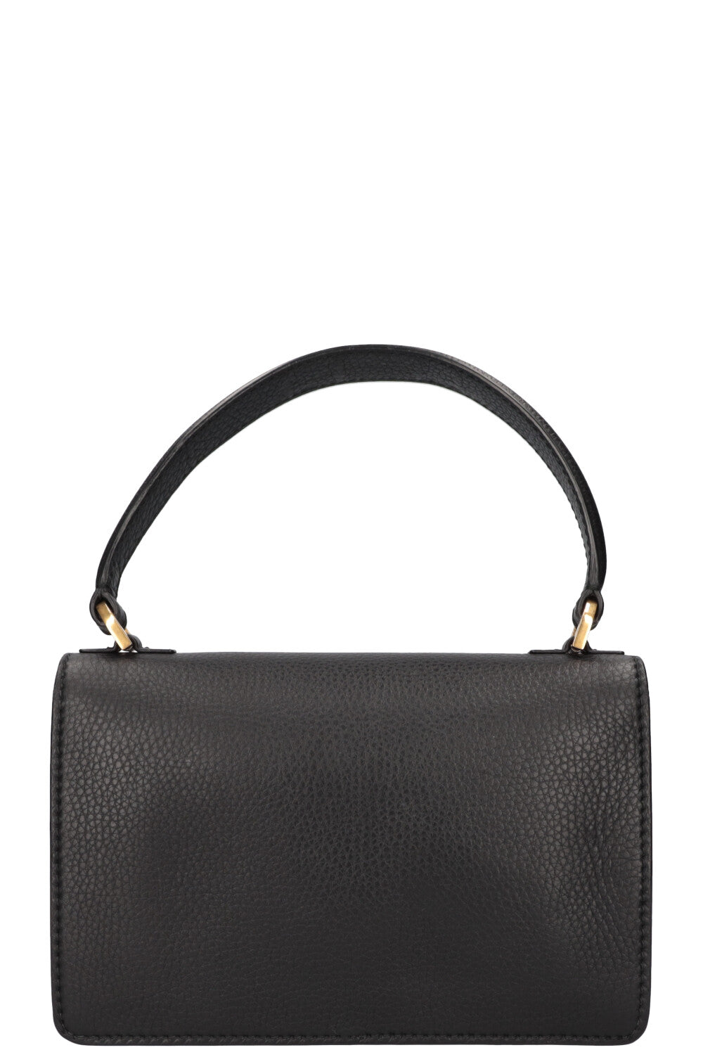 CHRISTIAN DIOR Dio(R)evolution Top Handle Flap Bag Black