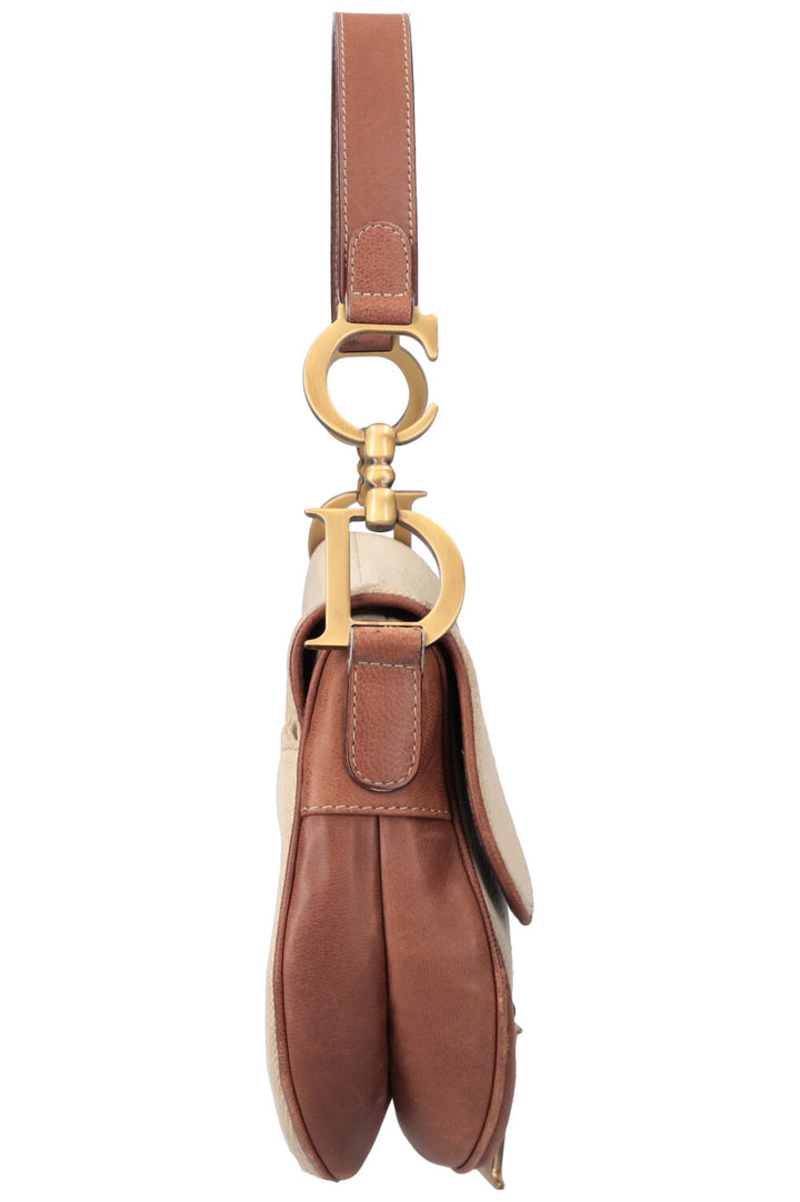 CHRISTIAN DIOR Vintage Saddle Bag 2002