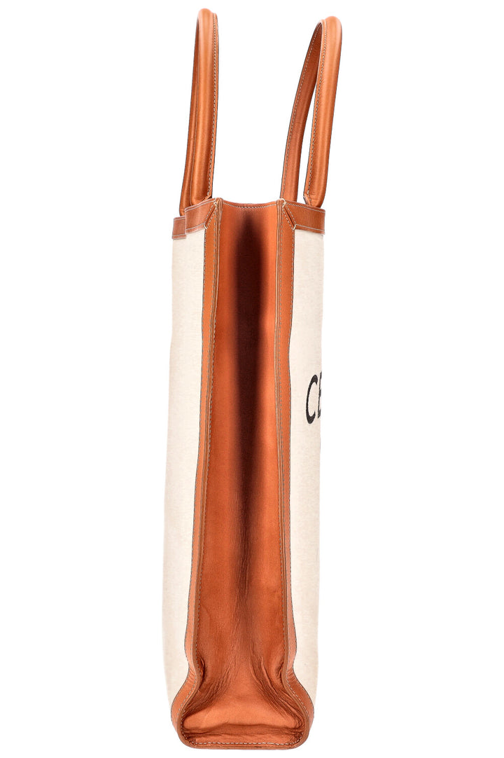 CELINE Vertical Shopper Canvas