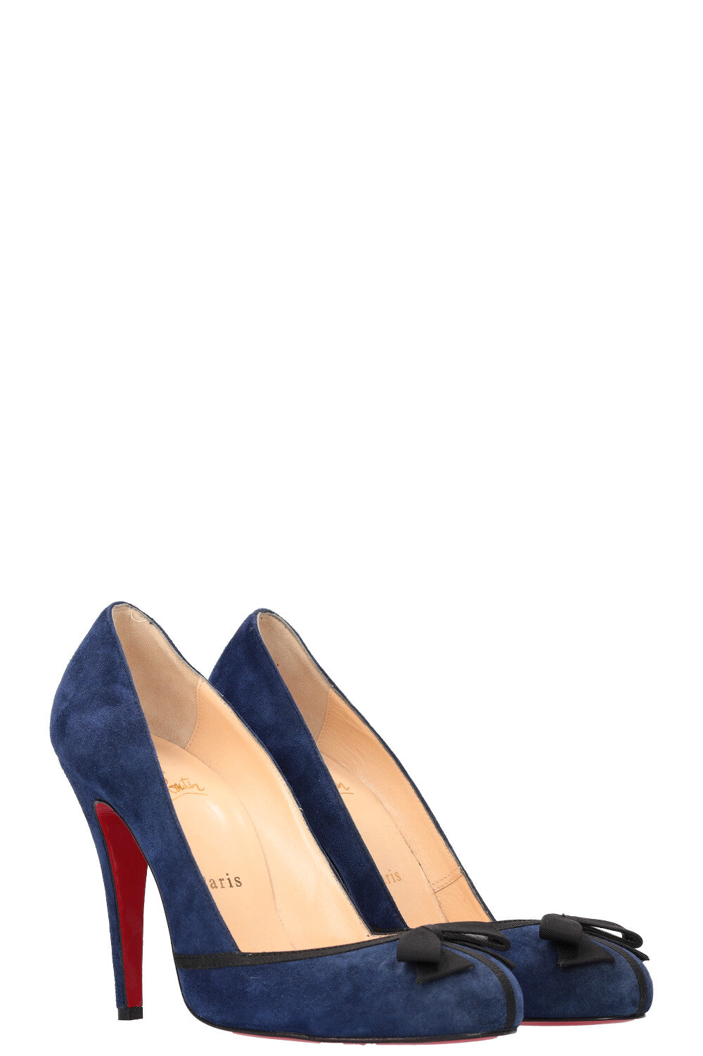 Christian Louboutin Suede Pumps Blue