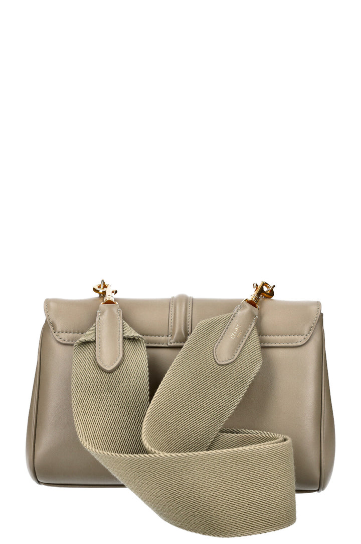 CELINE Soft 16 Teen Bag Green