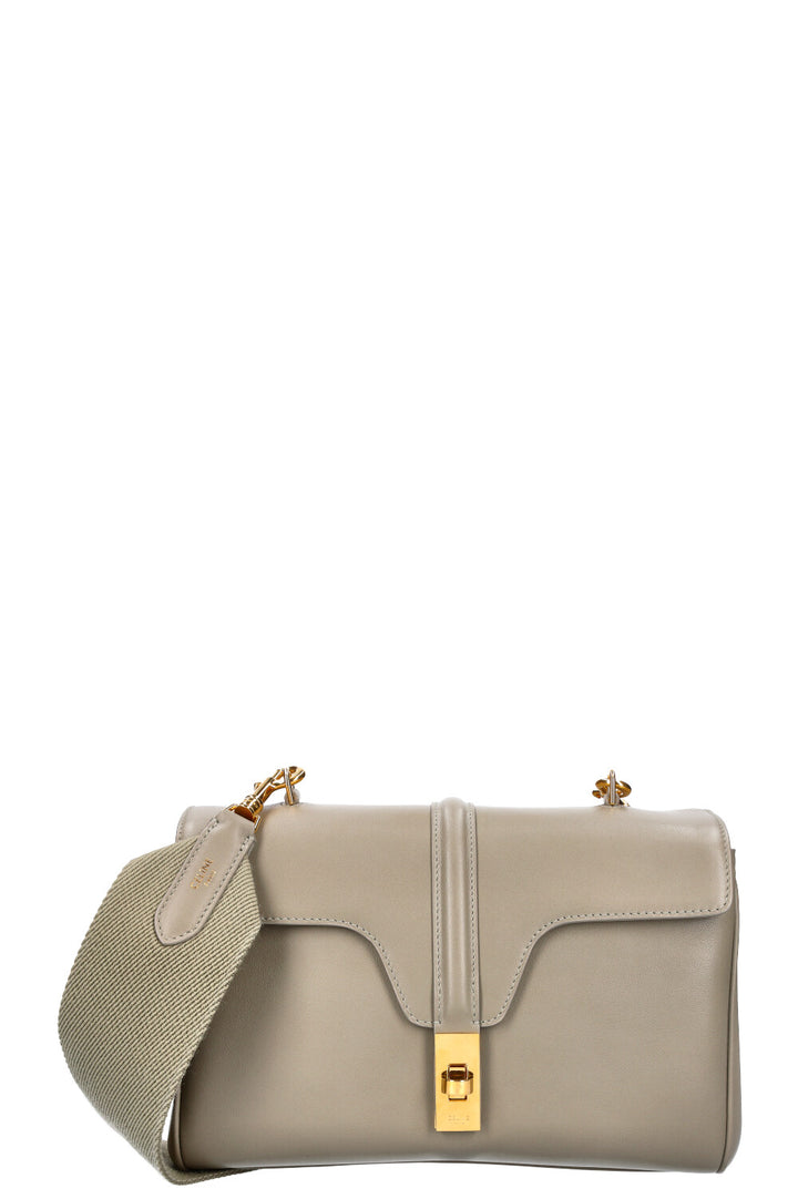 CELINE Soft 16 Teen Bag Green