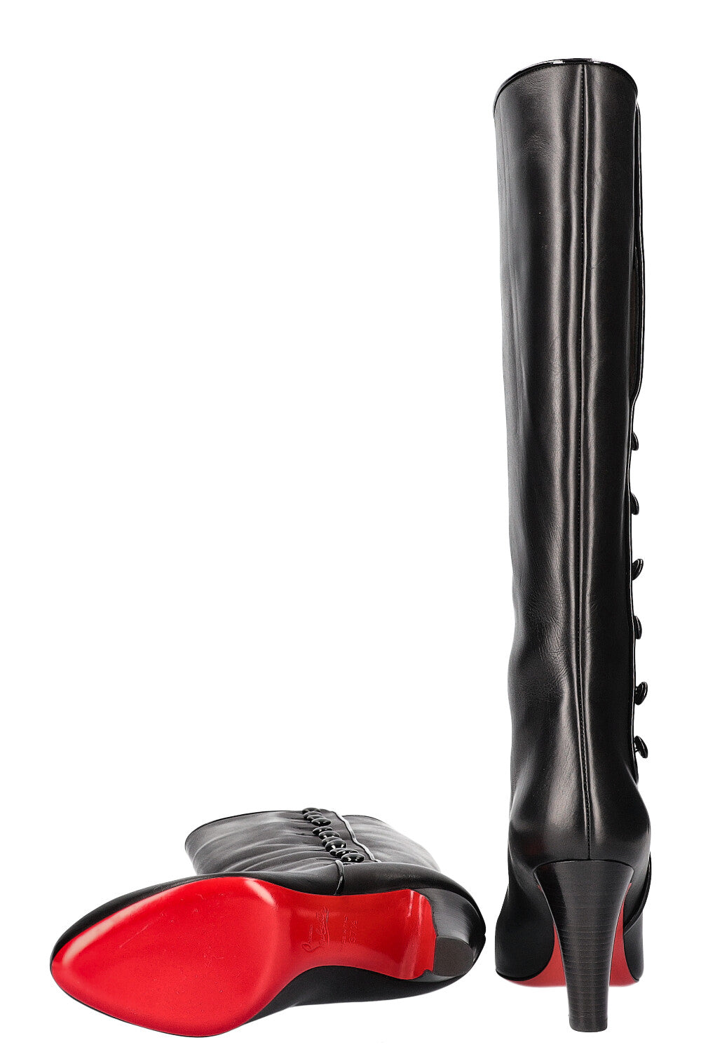 Louboutin button boots sale