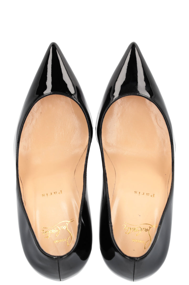 CHRISTIAN LOUBOUTIN Pigalle Follies Patent Black